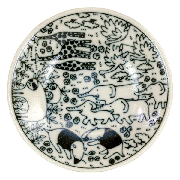 Sauce Dish Round 4" Animals - Image 2