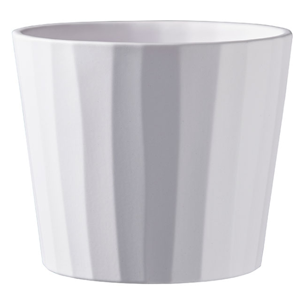 Drop-in Pottery Umea 8.25" Matte White