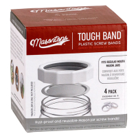 Tough Bands Jar Bands Regular Mouth Pack/4