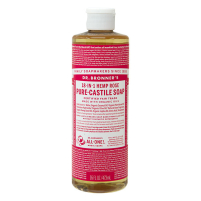 Dr. Bronner’s Castile Soap Rose 16 oz