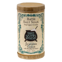 Soap Cauldron Bath Salt Soak Juniper Cedar 20 oz