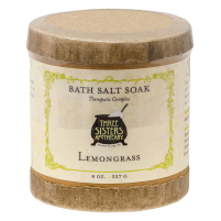 Soap Cauldron Bath Salt Soak Lemongrass 8 oz