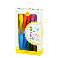 Left Right Ergonomic Crayons set of 10