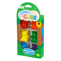 Cuddly Cubs Bear Shaped Finger Crayons set of 6