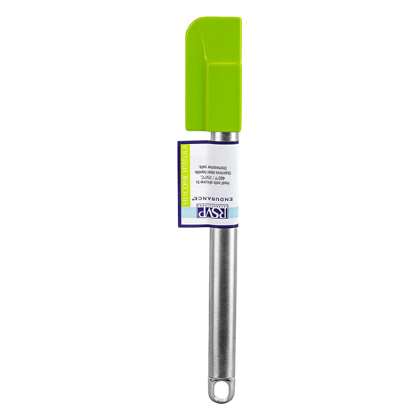 RSVP Small Green Silicone Spatula