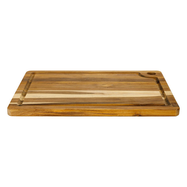 Teakhaus 16x12 Rectangle Cutting Board with Groove - Image 3