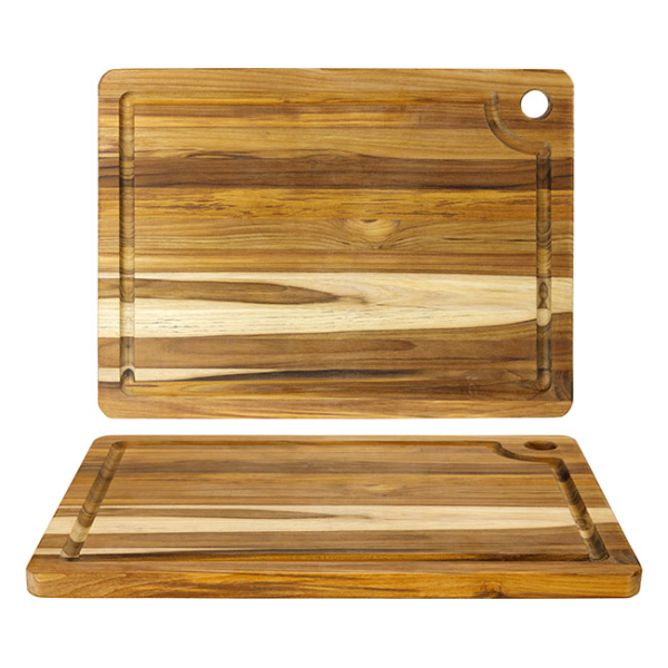 Teakhaus 16x12 Rectangle Cutting Board with Groove