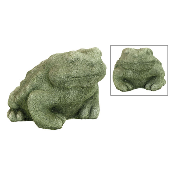 Statue Concrete Toad Large