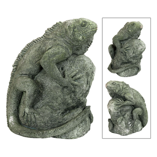 Statue Concrete Iguana