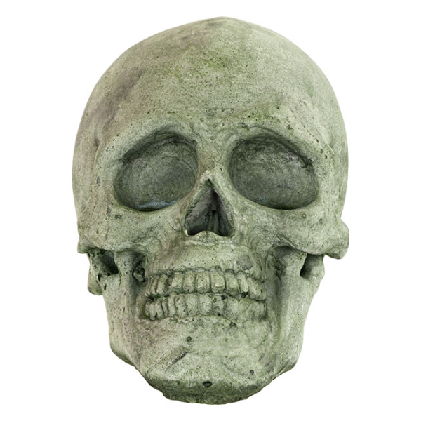 Statue Concrete Skull - Image 2