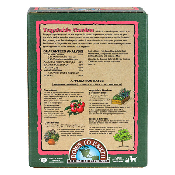 Vegetable Garden 4-4-4 5 lb - Image 4