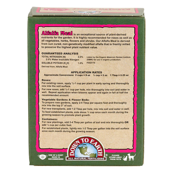Alfalfa Meal 2-0-1 1/2 lb - Image 4