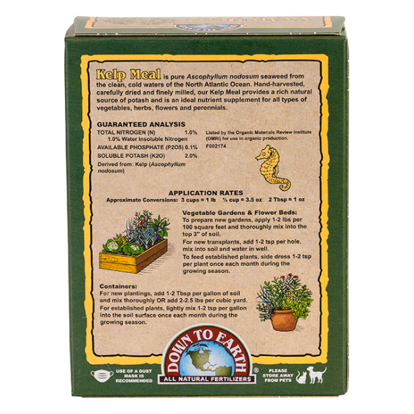 Kelp Meal 1-0.1-2 1/2 lb - Image 4
