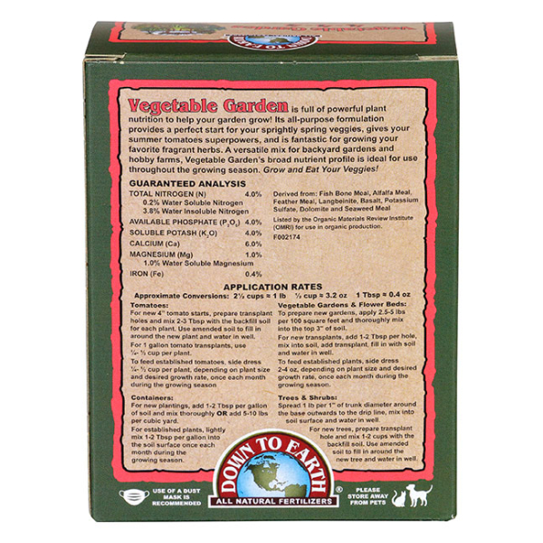 Vegetable Garden 4-4-4 1 lb - Image 4