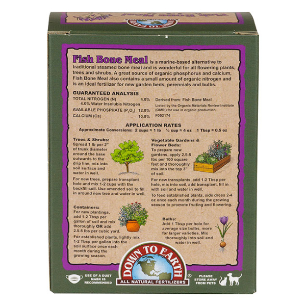 Fish Bone Meal 4-12-0 1 lb - Image 4
