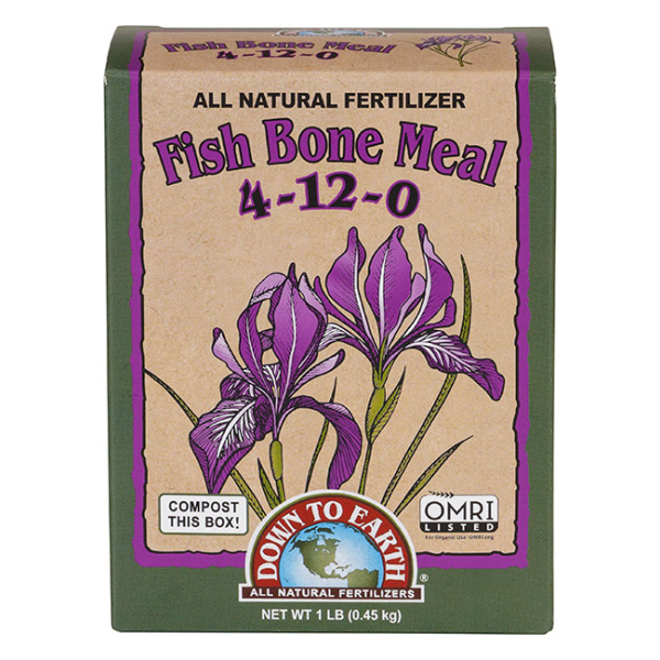 Fish Bone Meal 4-12-0 1 lb