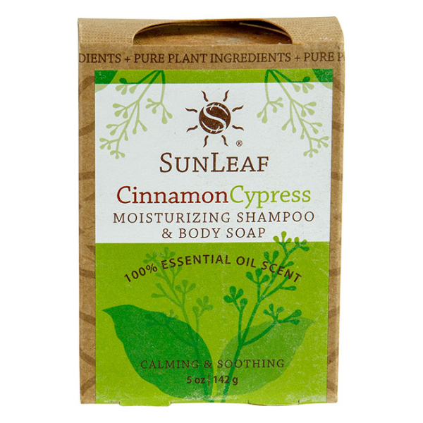 Shampoo & Body Soap Cinnamon Cypress SunLeaf Naturals