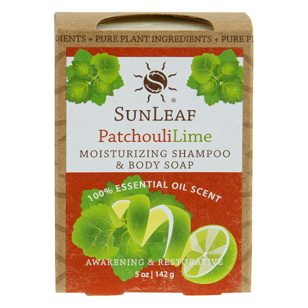 Shampoo & Body Soap Patchouli Lime SunLeaf Naturals