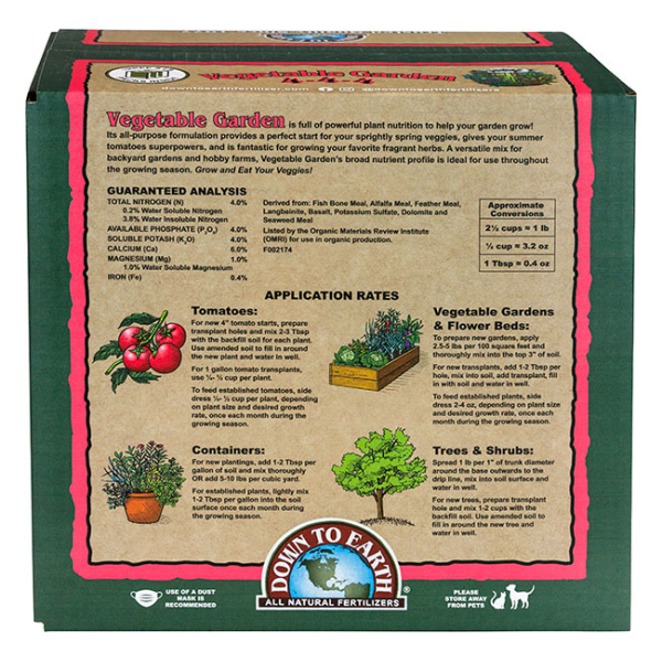 Vegetable Garden 4-4-4 15 lb - Image 4