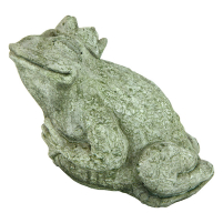 Statue Concrete Frog Prince Statue Concrete Frog Prince