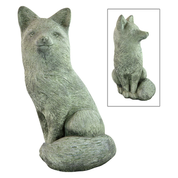 Statue Concrete Fox - Image 3