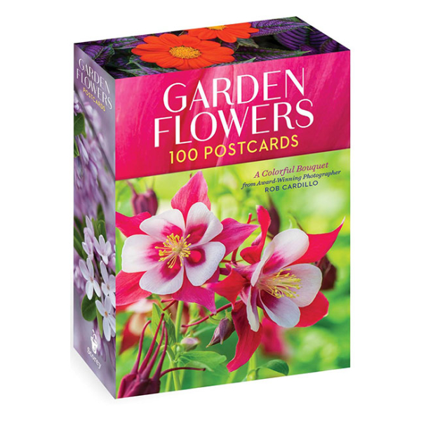 Postcards Garden Flowers 100 Pack