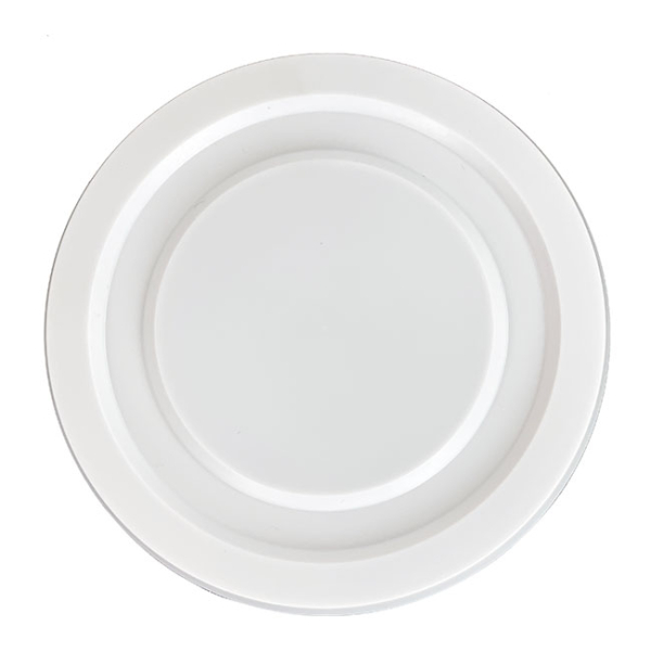 Working Glass Lid White