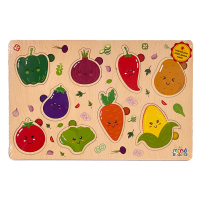 Wooden Puzzle Vegetables