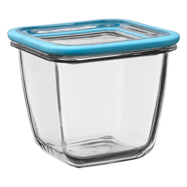 Frigoverre Tall Glass Storage Dish with Glass Lid 25.5 oz