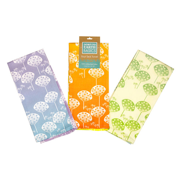 Kitchen Towels Dandelion Set of 3
