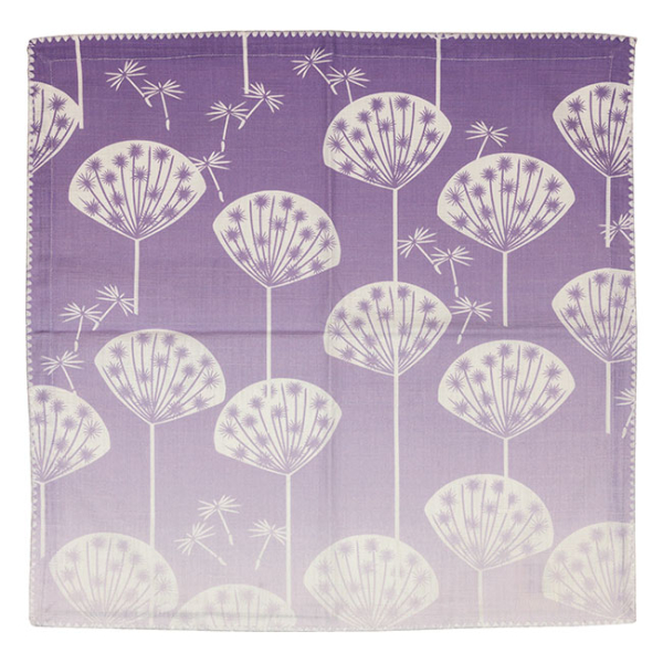 Napkin Dandelion Purple - Image 3
