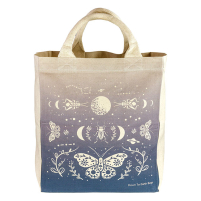 Canvas Tote Moon Moth - MEDIUM
