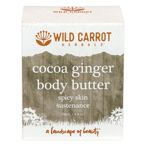Wild Carrot Cocoa Ginger Body Butter - Image 3