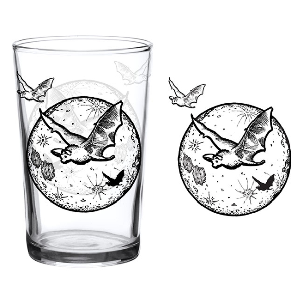 Juice Glass Vintage Bat 7 oz - Image 3
