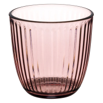 Line Water Glass 9.75 oz Lilac Rose