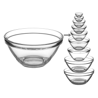Glass Prep Bowl Assorted Sizes - 19.25 OZ