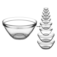 Glass Prep Bowl Assorted Sizes - 35 OZ