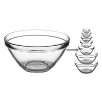Glass Prep Bowl Assorted Sizes