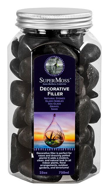 Decorative Stones Black 25oz Decorative Stones Black 25oz