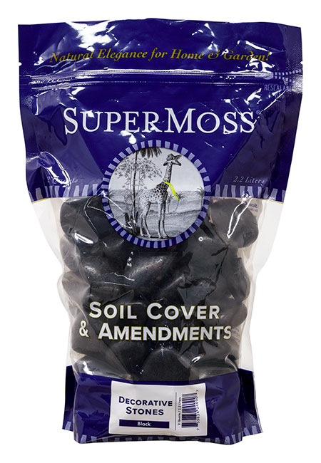 Decorative Stones Black 2qt Decorative Stones Black 2qt