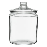 Glass Storage Jar with Lid 1/2 Gallon