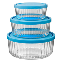 Frigoverre Brillante Storage Bowls Set of 3 Frigoverre Brillante Storage Bowls Set of 3