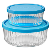 Frigoverre Brillante Storage Bowls Set of 2