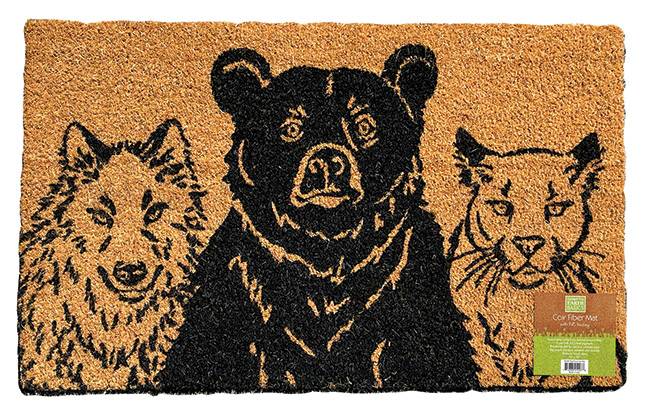 Coir Doormat Animal Trio Coir Doormat Animal Trio